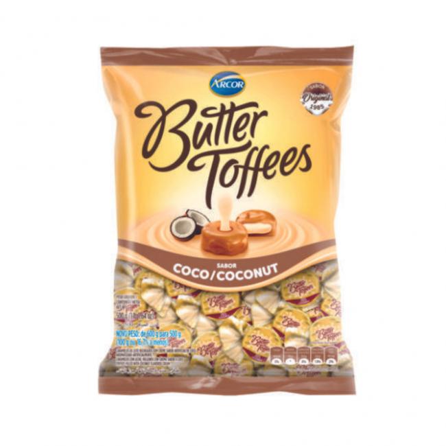 Bala Butter Toffe Coco 500g